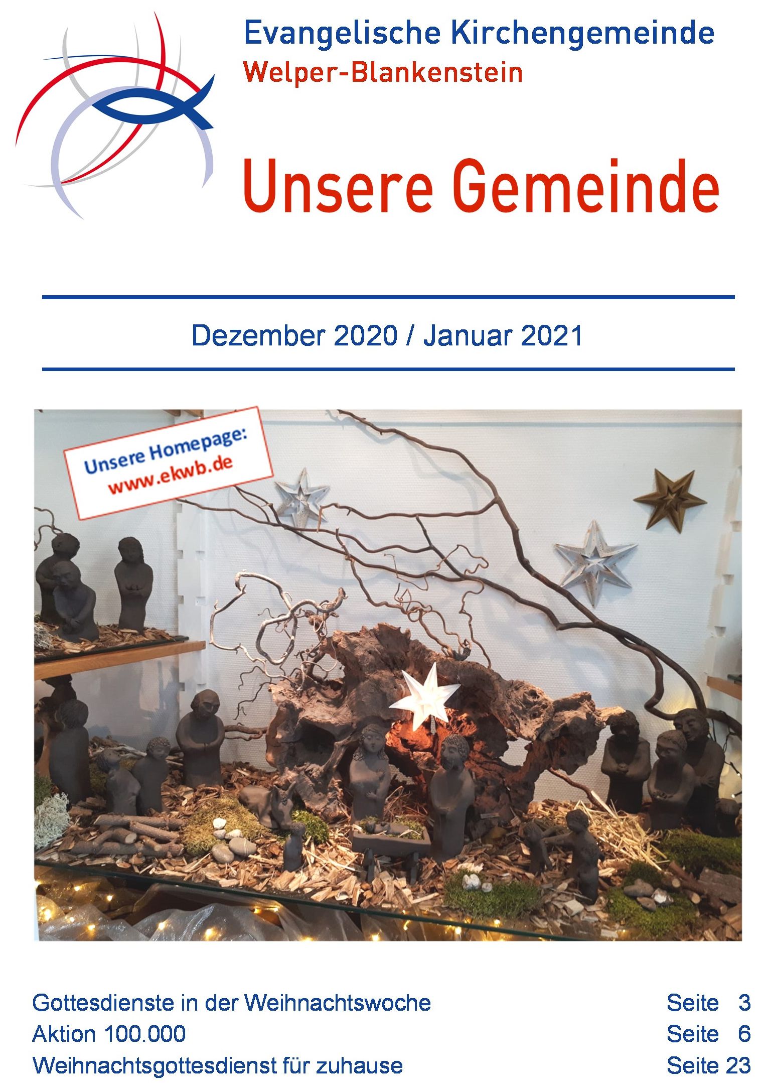 Gemeindebrief Dezember 2020 / Januar 2021