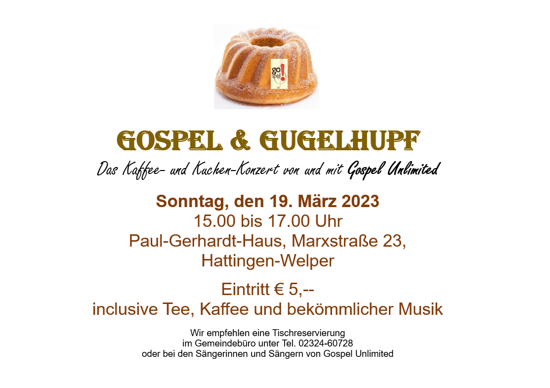 Gospel & Gugelhupf